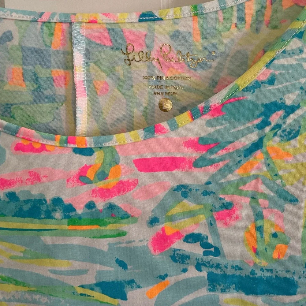 LILLY PULITZER Marlowe Dress NWT Size Large Sea Salt Sun NWT - Picture 5 of 9